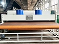 Machine de pulvérisation de finition pour le cuir