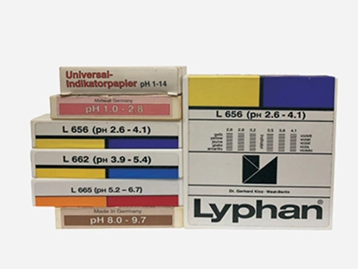 Bandelettes de test pH (importées)