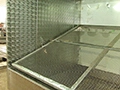 Cabine de pulvérisation manuelle pour finition du cuir